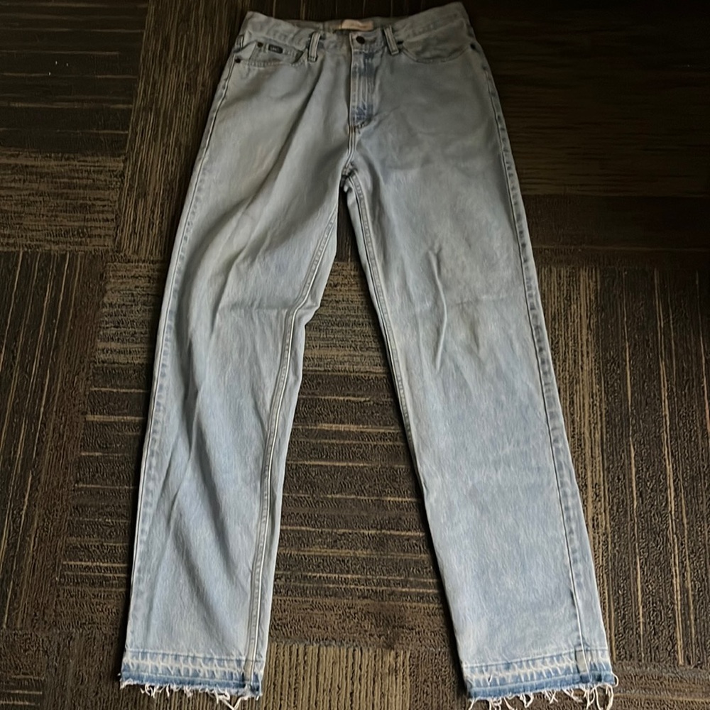 Relaxed Lee Blue Jeans